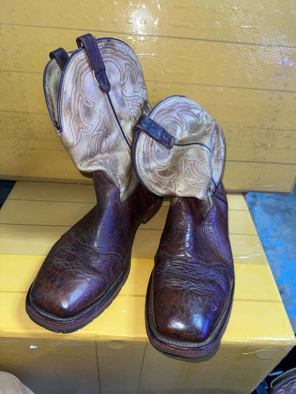 Double H Men's Square Toe Western Cowboy Boots